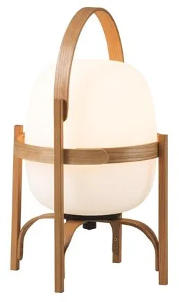 Santa & Cole Cestita Batería Transportabel Lampe Hvid Plast