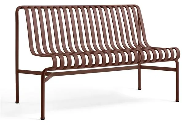 HAY Palissade Dining Bænk Iron Red