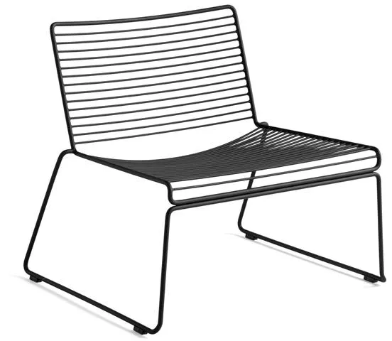 HAY Hee Lænestol Sort